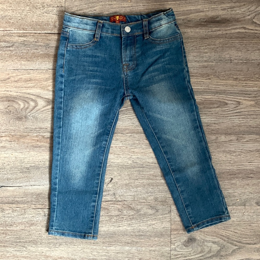 7 for all mankind jeans. Toddler size 3T
